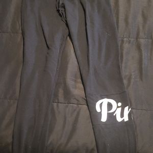 Pink Victorias secret lightweight stretchy joggers